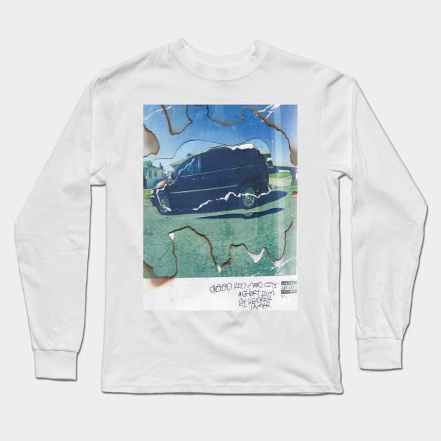 Good Kid, M.A.A.D City Long Sleeve T-Shirt by stellarcollages